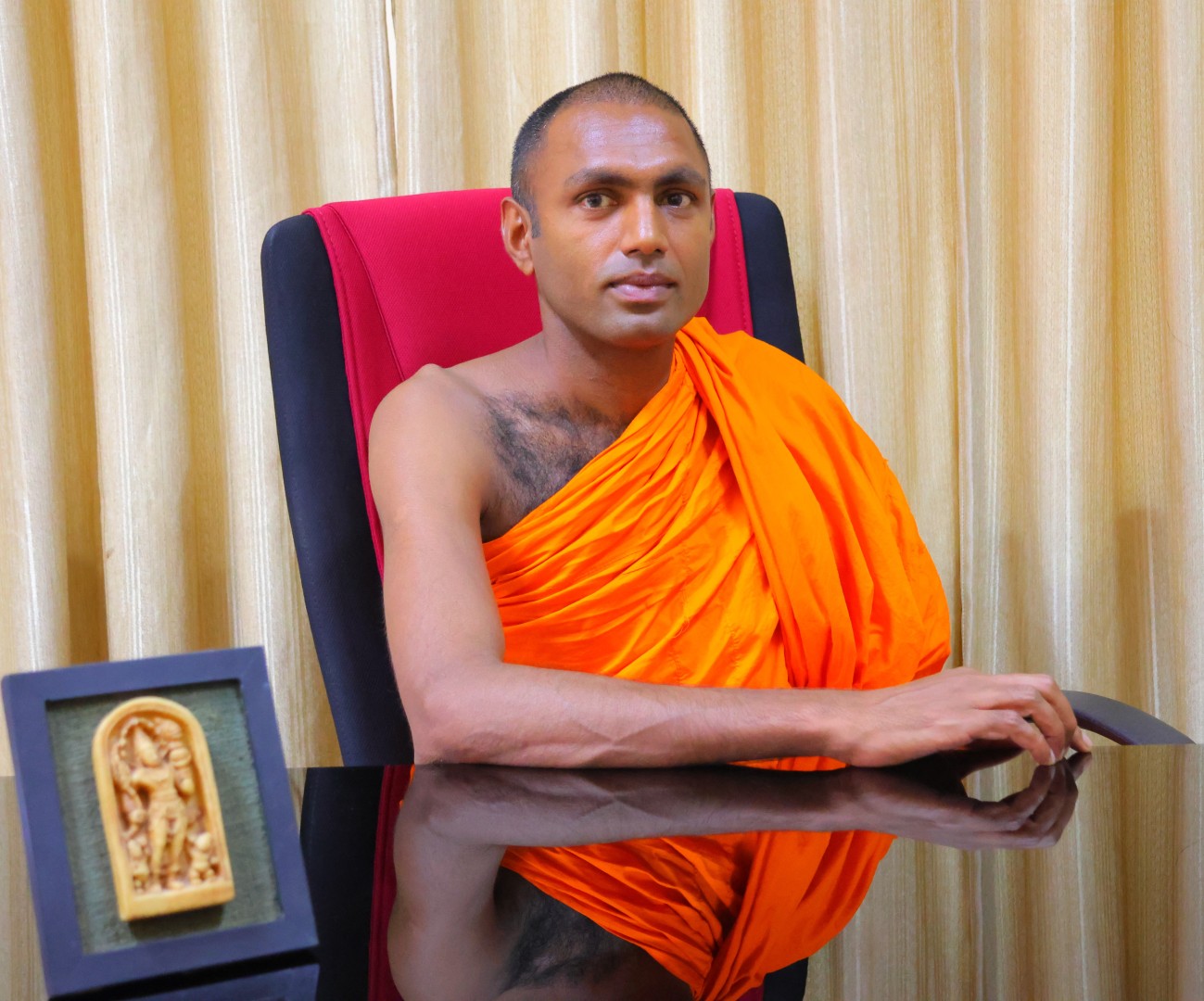 Portrait of Ven. Abagaspitiye Sobhitha