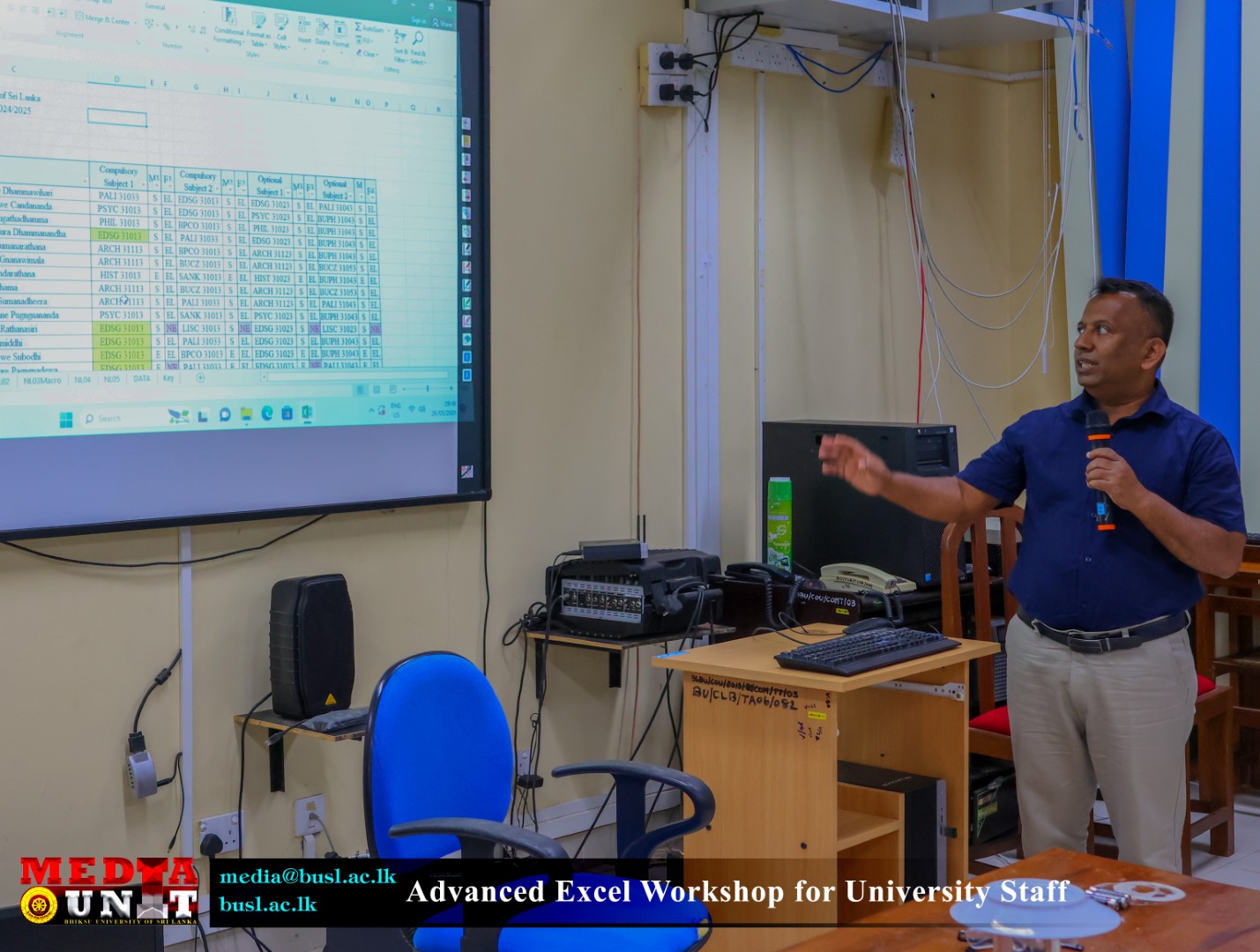 Advanced Excel practical presentation