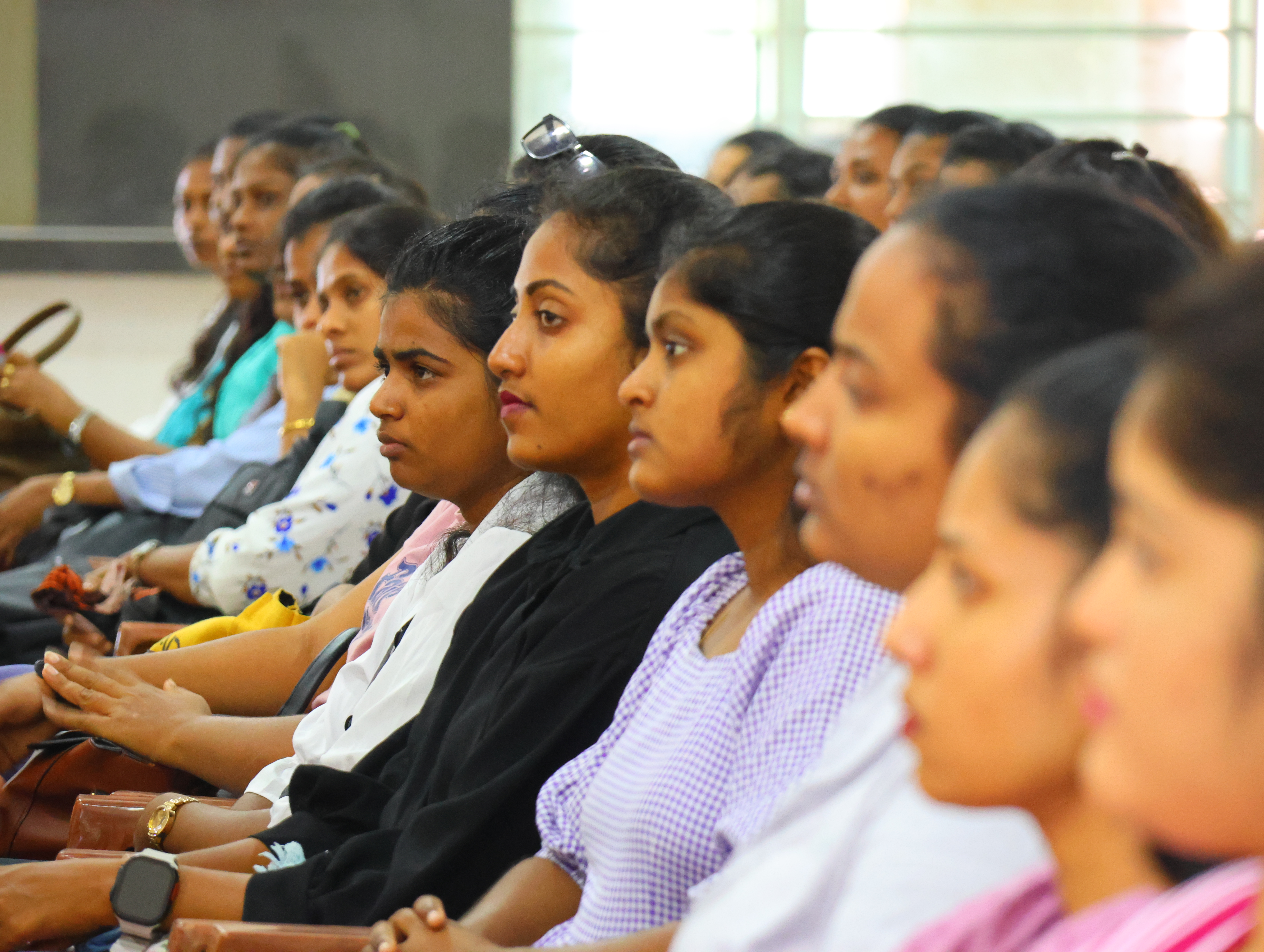 Student monks at a BUSL University event