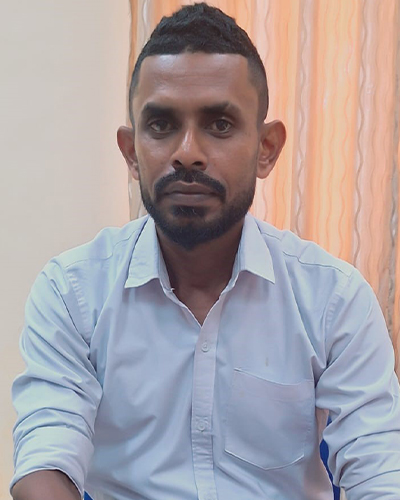 Portrait of Mr. V. K. Randeniya
