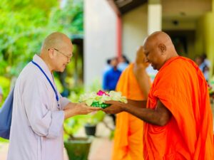 Read more about the article Arrival of Most Ven. Prof. Hui Kong to the BUSL