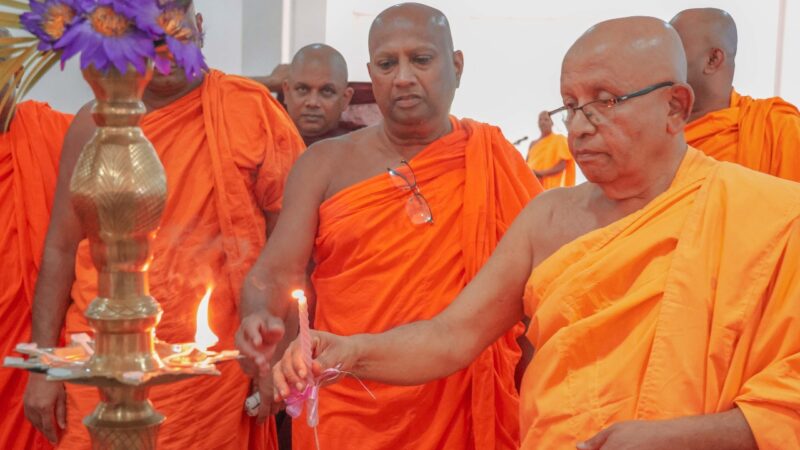 Arrival of Most Ven. Prof. Hui Kong to the BUSL (13)