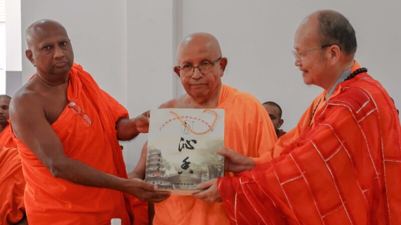 Arrival of Most Ven. Prof. Hui Kong to the BUSL (15)