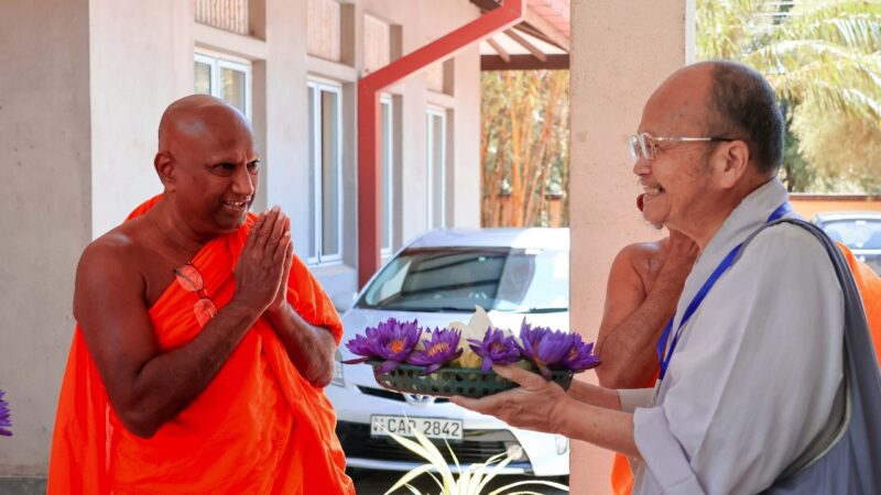 Arrival of Most Ven. Prof. Hui Kong to the BUSL (6)