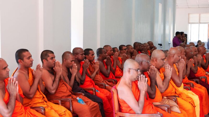 Arrival of Most Ven. Prof. Hui Kong to the BUSL (8)