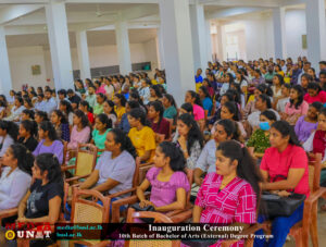 Read more about the article Inauguration Ceremony – 10th Batch of Bachelor of Arts (External) Degree Program