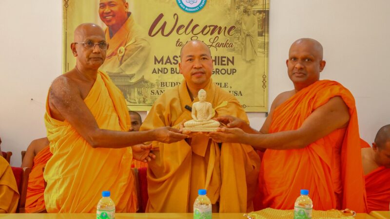 Prasada Pooja Ceremony and Generous Donation to Support Student Monks (1)