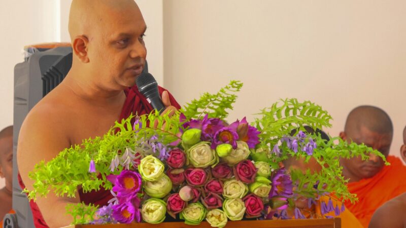 Prasada Pooja Ceremony and Generous Donation to Support Student Monks (11)