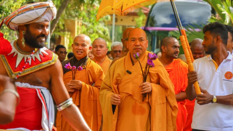 Prasada Pooja Ceremony and Generous Donation to Support Student Monks (18)