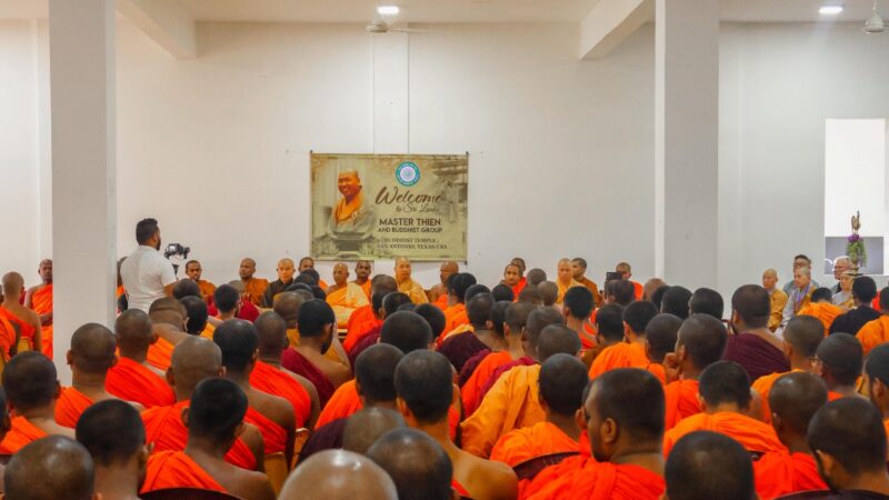 Prasada Pooja Ceremony and Generous Donation to Support Student Monks (8)