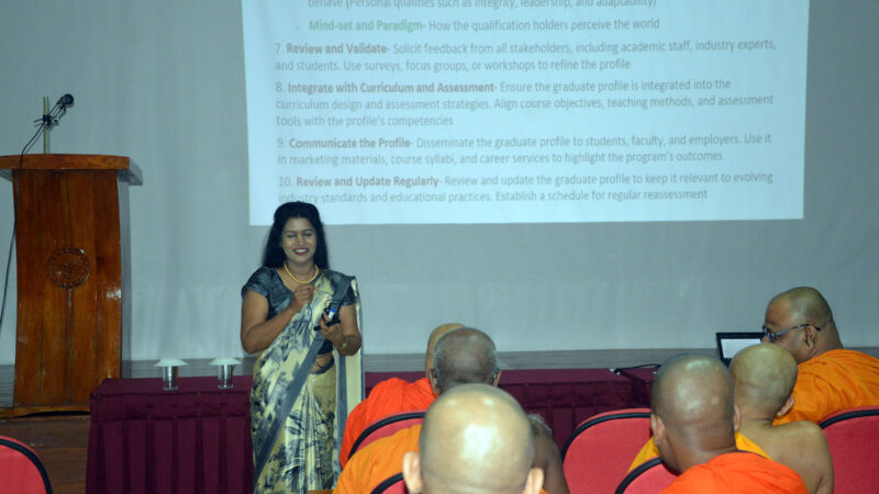 The workshop on “Preparation of Graduate Profile and Programme Learning Outcomes for Study Programmes” (3)