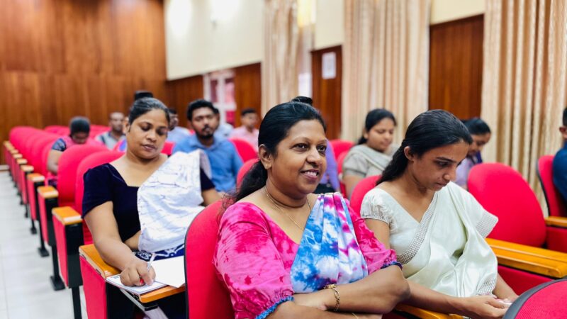 Training Programme on “Role and Responsibilities of a Management Assistant”