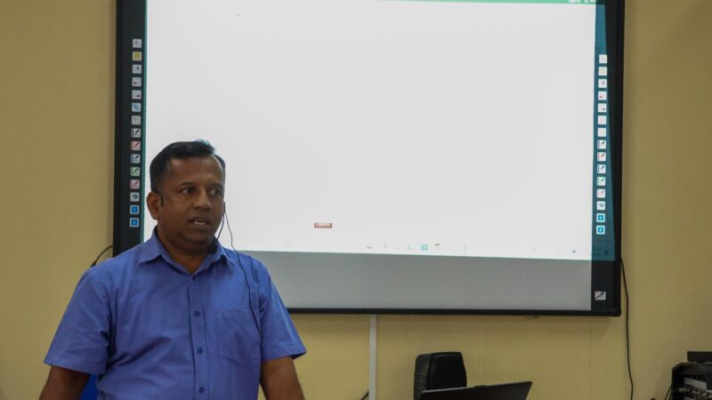 Training Programme on Use of Spreadsheets for Data Analysis (1)