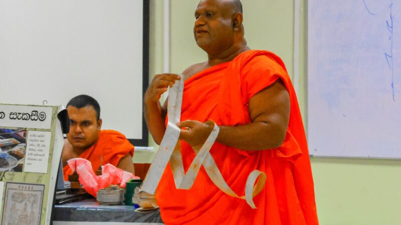 Training Workshop on Reading, Writing, and Conservation of Palm Leaves (9)