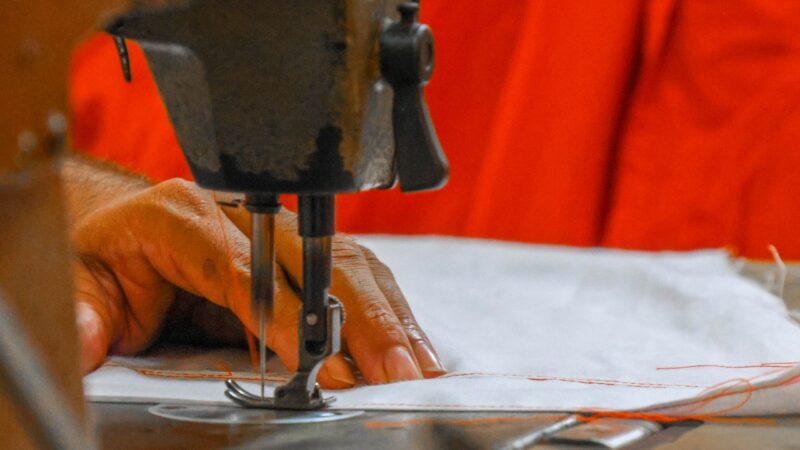 Training Workshop on “Sewing Robes and Applying Colours” (1)