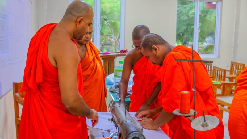 Training Workshop on “Sewing Robes and Applying Colours” (10)