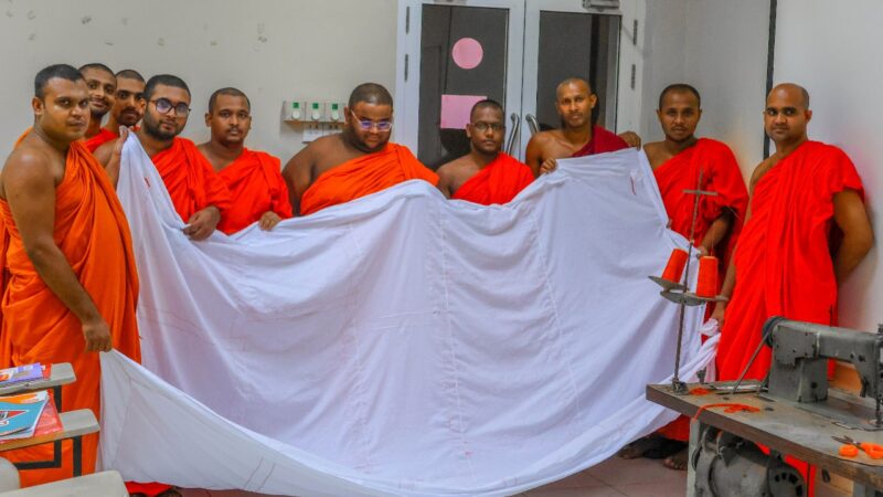 Training Workshop on “Sewing Robes and Applying Colours” (7)