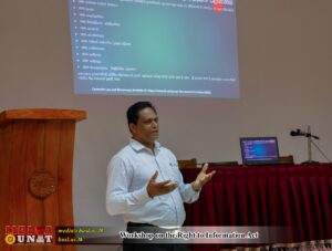 Read more about the article Workshop on the Right to Information Act