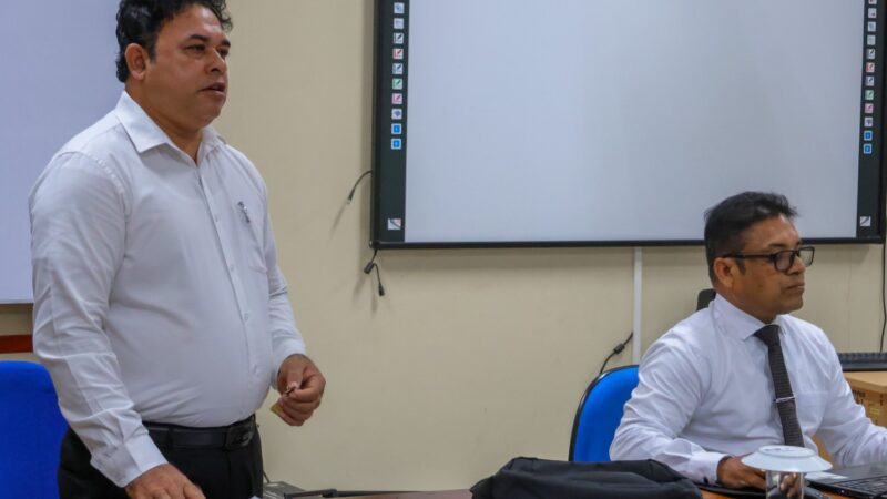 A training workshop on the use of AI technology and ChatGPT to enhance office work was successfully held on 27th March 2026 at the Computer Laboratory. The workshop was organized by the Establishment Division as part of the Annual Action Plan 2026, with the aim of providing local training opportunities for all non-academic staff.  The session was conducted by Dr. S.K. Illangarathne, Librarian of BUSL.