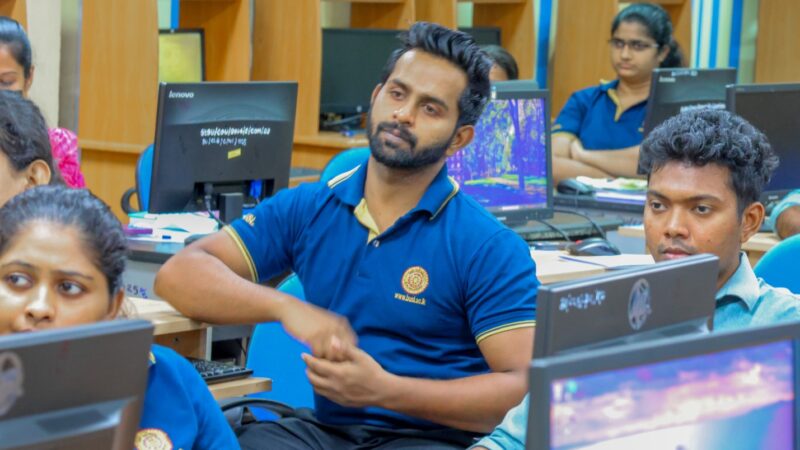 A training workshop on the use of AI technology and ChatGPT to enhance office work was successfully held on 27th March 2026 at the Computer Laboratory. The workshop was organized by the Establishment Division as part of the Annual Action Plan 2026, with the aim of providing local training opportunities for all non-academic staff.  The session was conducted by Dr. S.K. Illangarathne, Librarian of BUSL.