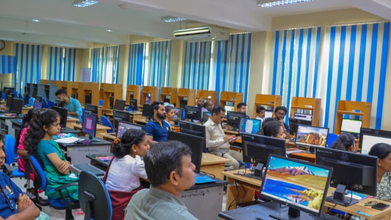 A training workshop on the use of AI technology and ChatGPT to enhance office work was successfully held on 27th March 2026 at the Computer Laboratory. The workshop was organized by the Establishment Division as part of the Annual Action Plan 2026, with the aim of providing local training opportunities for all non-academic staff.  The session was conducted by Dr. S.K. Illangarathne, Librarian of BUSL.