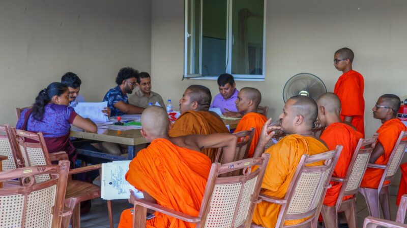 Inauguration of Newly Enrolled Student Monks – 20252026 Batch (14)