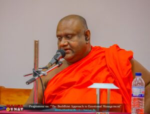 Read more about the article Programme on “The Buddhist Approach to Emotional Management”
