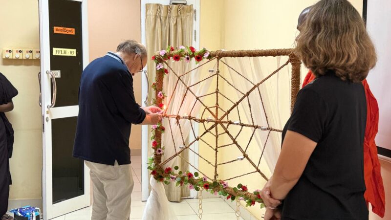 Stone tools Workshop held at Bhiksu University of Sri Lanka (1)