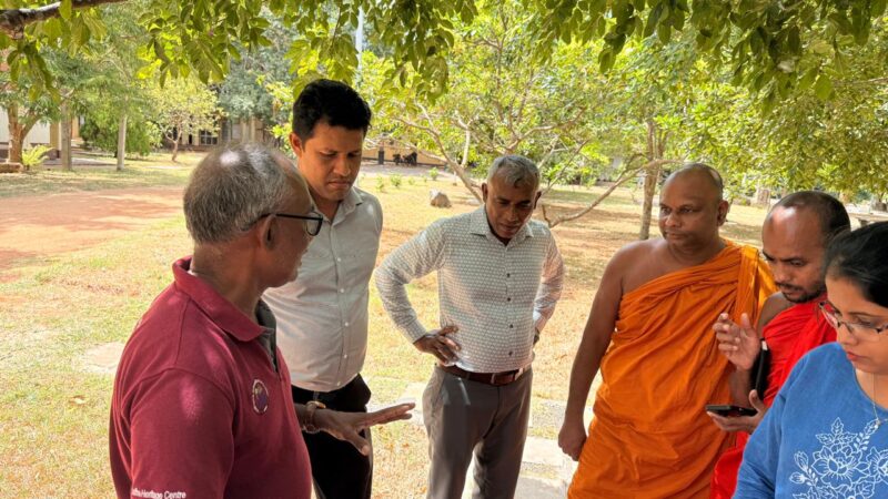 Stone tools Workshop held at Bhiksu University of Sri Lanka (11)