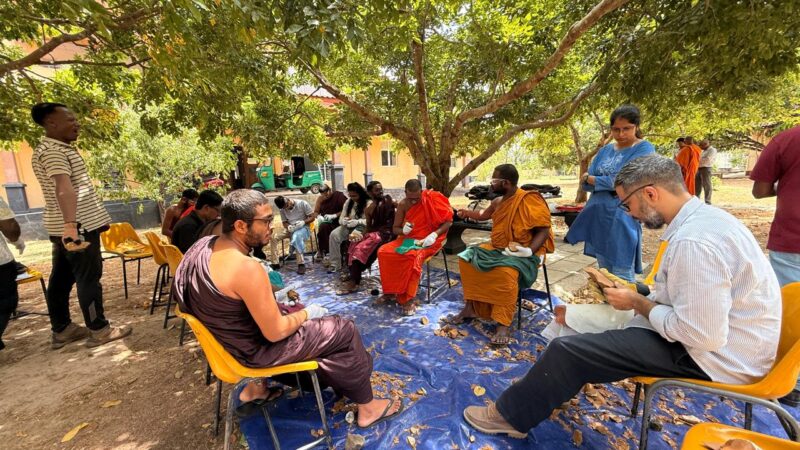 Stone tools Workshop held at Bhiksu University of Sri Lanka (17)