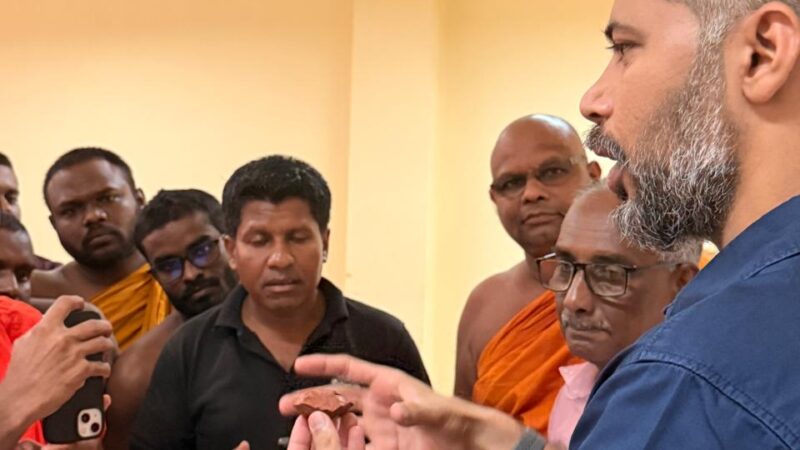 Stone tools Workshop held at Bhiksu University of Sri Lanka (25)