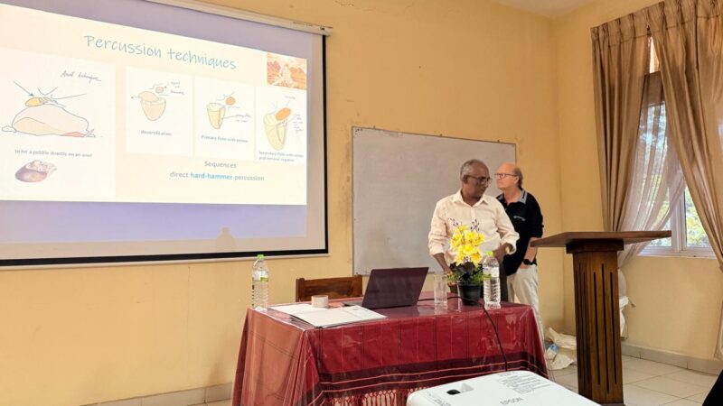 Stone tools Workshop held at Bhiksu University of Sri Lanka (31)