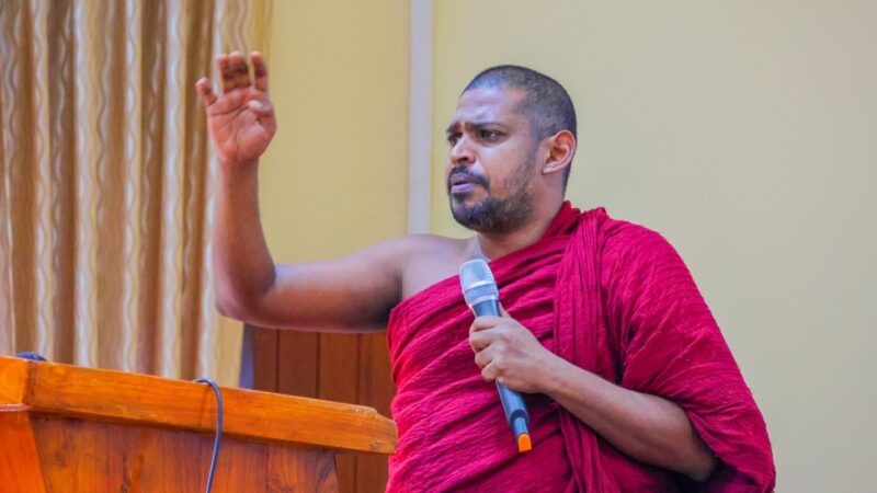 special lecture titled “How Buddhist Sanskrit Influenced Tibetan Buddhism (2) (Large)