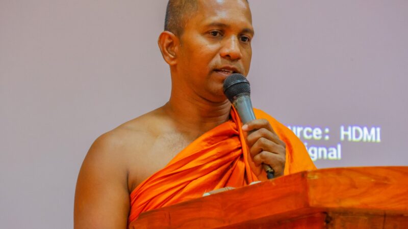 special lecture titled “How Buddhist Sanskrit Influenced Tibetan Buddhism (9) (Large)